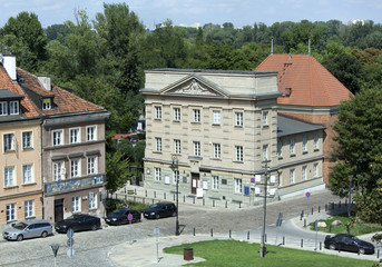 First Brick Street in Warsaw