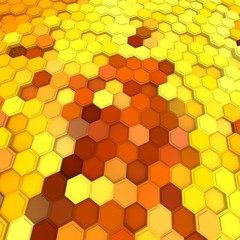 3d geometric background.