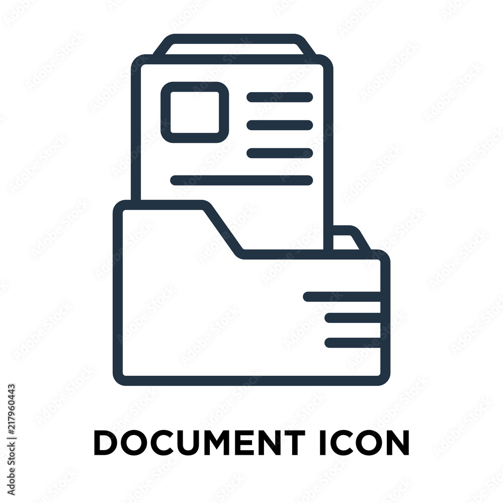 Poster document icon isolated on white background. modern and editable document icon. simple icons vector i