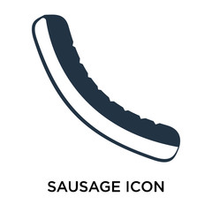 sausage icons isolated on white background. Modern and editable sausage icon. Simple icon vector illustration.
