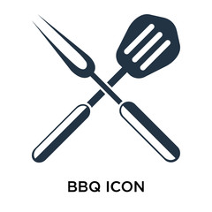 bbq icons isolated on white background. Modern and editable bbq icon. Simple icon vector illustration.