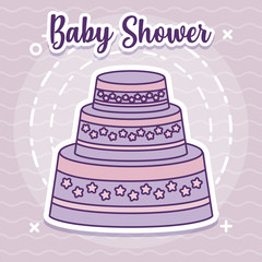 Baby shower design vector ilustration icon baby girls