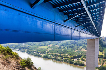 mosel valley bridge in germany