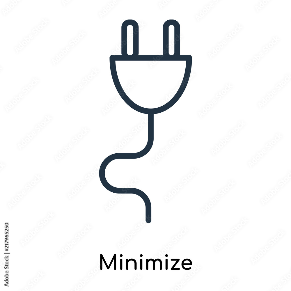Poster minimize icons isolated on white background. modern and editable minimize icon. simple icon vector i