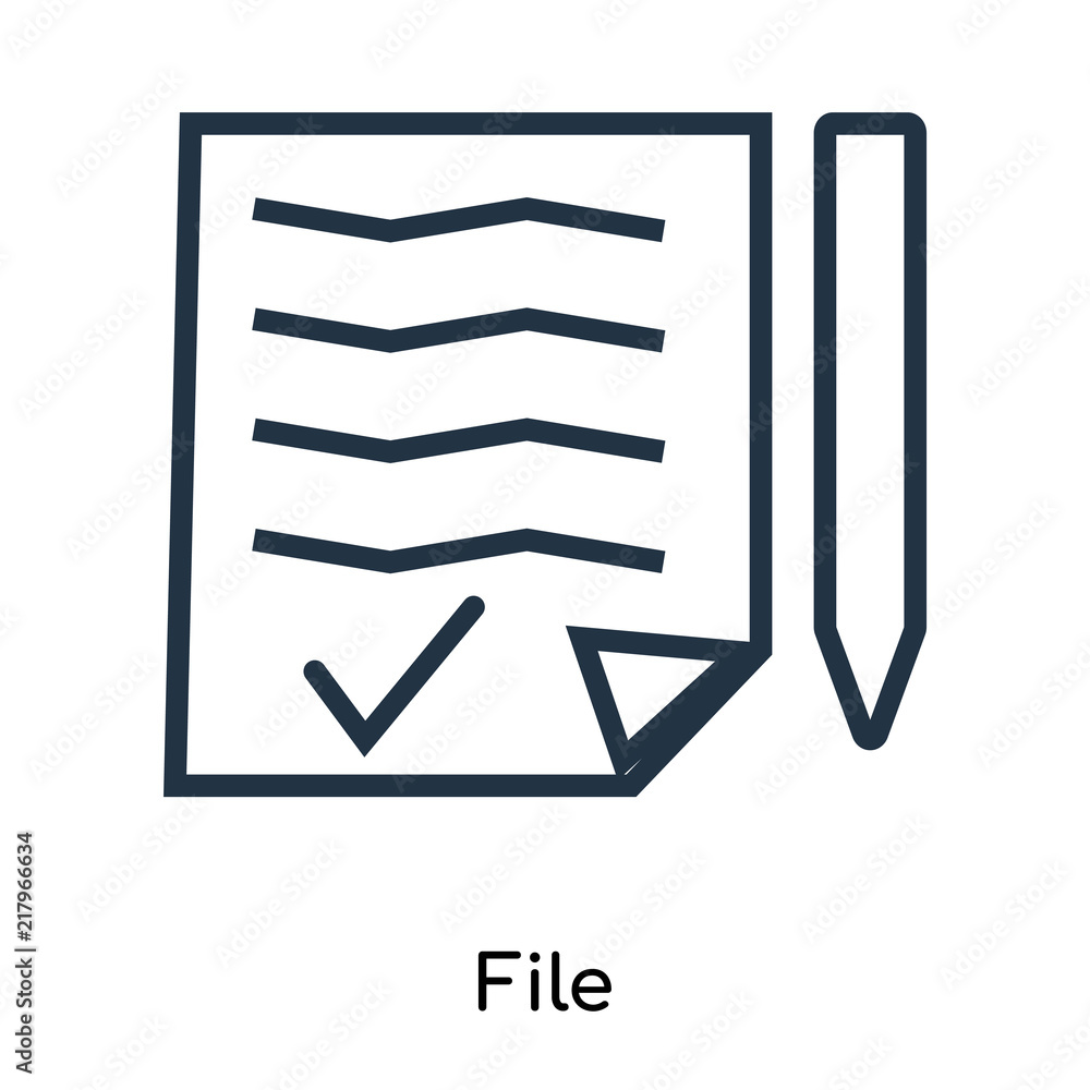Poster file icon isolated on white background. modern and editable file icon. simple icons vector illustrat