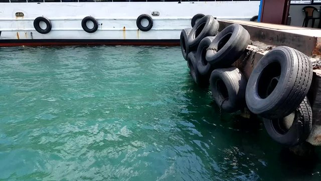 Calm Sea and Dock