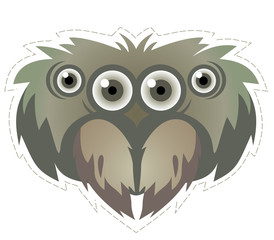 spider mask vector