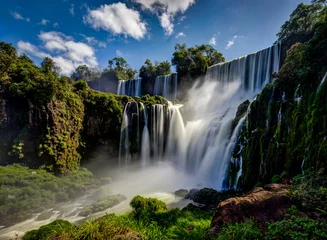 Papier Peint photo autocollant Brésil Cascades Iguazu Jungle Argentine Brésil