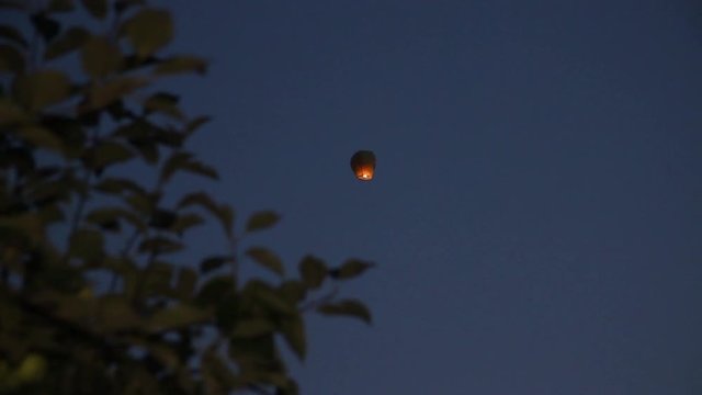 Chinese flying lantern