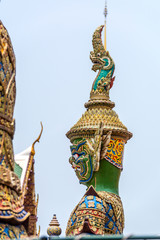 Fototapeta na wymiar Wat Phra Kaew, Bangkok, Thailand