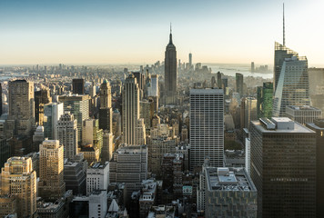 Fototapeta premium New York Skyline Manhatten Cityscape Empire State Building