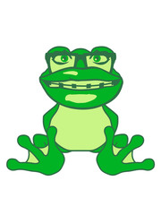 zahnspange weiblich frau girl hübsch schön nerd geek hornbrille mädchen hässlich freak frosch sitzend süß niedlich klein comic cartoon clipart