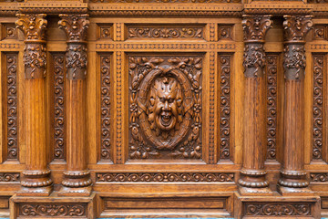 New Jersey General Assembly Carving