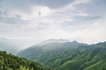 Huang Yang circle, Jinggangshan, Jiangxi, China