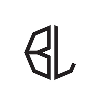 two letter BL octagon logo