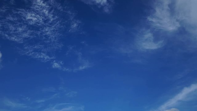 青空と雲・タイムラプス・夏