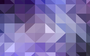 Light Purple vector polygonal background.
