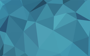 Light BLUE vector abstract polygonal background.