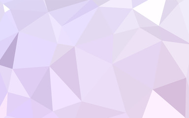Obraz premium Light Purple vector abstract polygonal template.