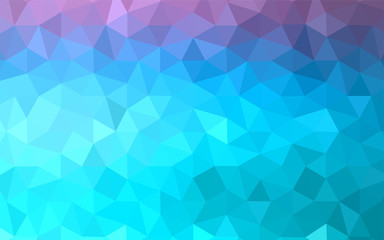 Obraz premium Light Pink, Yellow vector abstract mosaic backdrop.