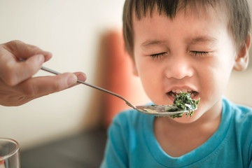 kids and vegetables