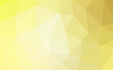 Light Multicolor vector abstract polygonal template.