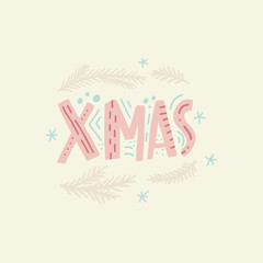 Xmas Lettering Design
