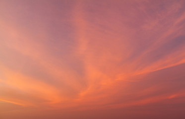 Sunset clouds