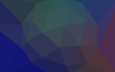 Light Blue, Red vector polygon abstract layout.