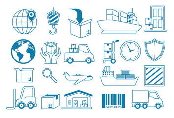 import free shipping set icons