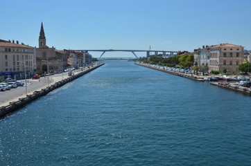 Fototapeta premium Canal de Caronte, Martigues, France