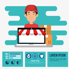 import free shipping infographic