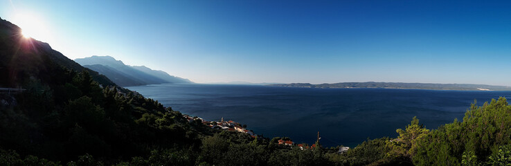 Fototapeta premium Kroatien Panorama 
