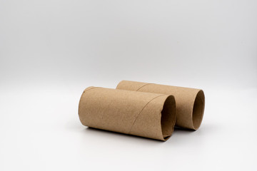 The core brown isolated white background