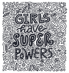 Girl Power Illustration