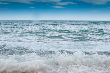Fototapeta na wymiar Wave of the sea.