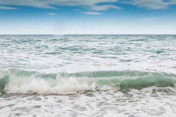 Wave of the sea.