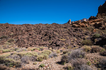 Landschaft am Teide in Teneriffa - Traumhafte Wüstenlandschaft auf einem Vulkan
