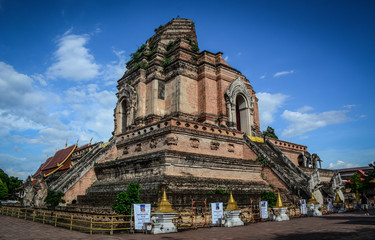 Buddhist pagoda in Chiang Mai, Thailand