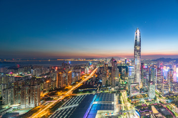 Obraz premium Shenzhen city scenery