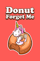 cute unicorn and donuts quotes