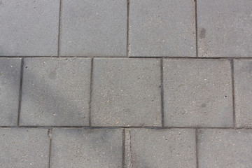 Pedestrian area texture in Moscow