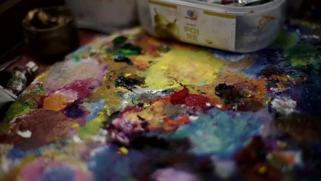 Palette of colors