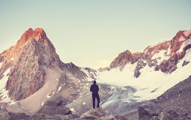 Obraz premium Fann mountains