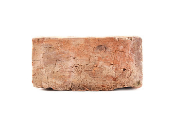 Fototapeta premium Old brick isolated