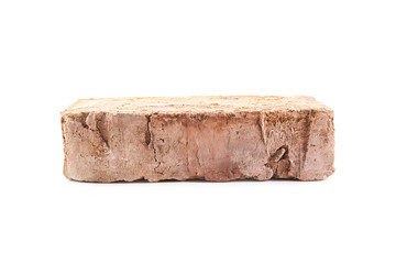 Old brick isolated
