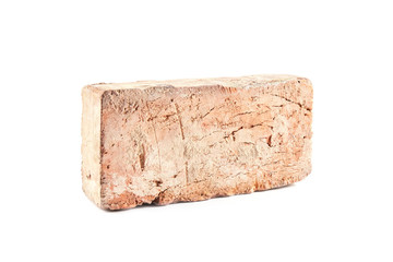 Old brick isolated