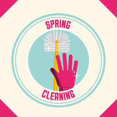 spring cleaning concept