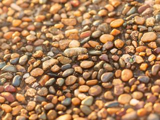 small stones as a background