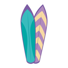 surfboards sport isolated icon